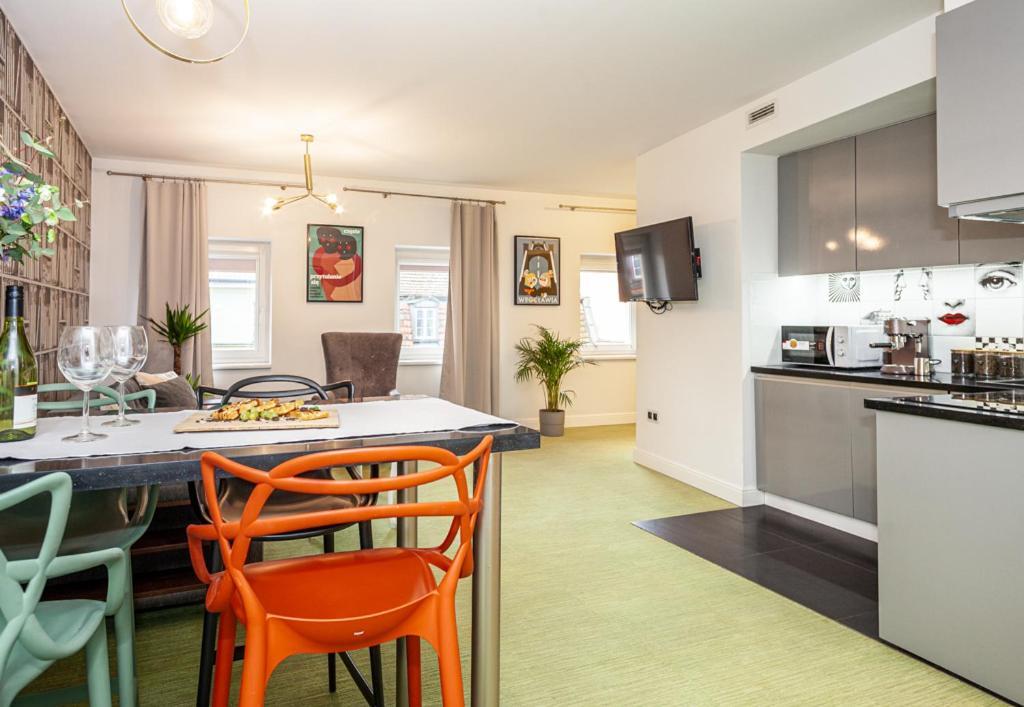 Apartmán Oomph Wroclaw Deluxe Apt Ruska Exteriér fotografie